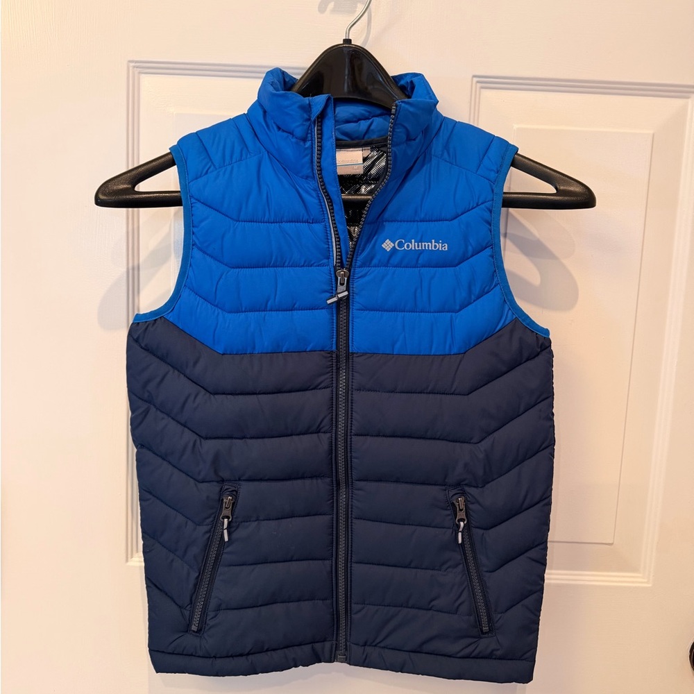 Columbia Kids Blue and Navy Vest